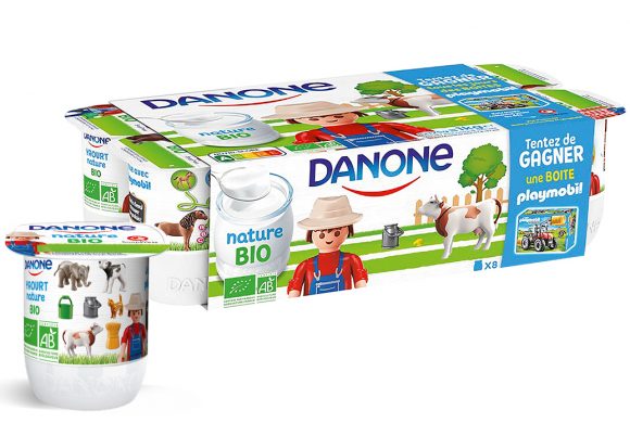 packaging Danone Kids