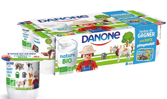 packaging Danone Kids